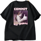 Committing War Crimes Cat Tee