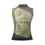 Cottage Mesh Sleeveless Top