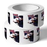 500Pcs/Roll Donald Trump Assasination Stickers