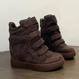 Thick-soled Marant Wedge Sneakers