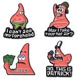 SpongeBob Patrick Pins