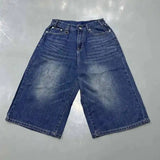 Wide Leg Washed Denim