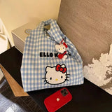 Hello Kitty Oversized Cotton Canvas Tote