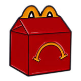 Sad Happy Meal Pin