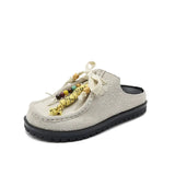 Wallabee Cow Suede Clogs