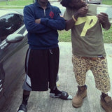 Jeffrey Epstein Embroidered 3/4 Zip Sweater