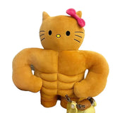 30cm Muscles Hello Kitty Plush Toy