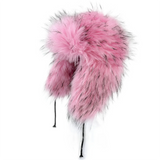 Fluffy Russian Faux Fur Winter Hat