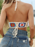 Crochet Knit Cami Top