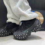 Metal Stud Thick Sole All Terrain Sneakers