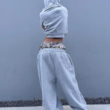 Awaited Faux Double Layered Sweatpants