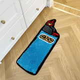 Blue Lighter Tufted Rug