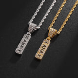 CZ Xanax Necklace