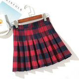 Plaid Mini Skirt