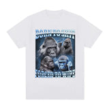 Born To Shit Forced To Wipe Gorilla Tee