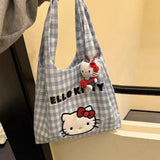 Hello Kitty Oversized Cotton Canvas Tote