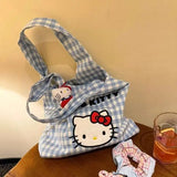 Hello Kitty Oversized Cotton Canvas Tote
