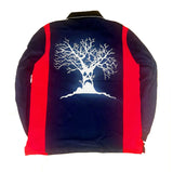 Haunted Mound America Long Sleeve Polo Shirt