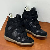 Thick-soled Marant Wedge Sneakers