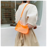 Clear Jelly Shoulder Bag