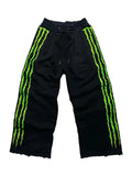 Monster Energy Embroidered Striped Track Pants