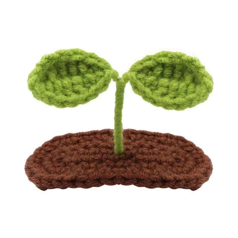 Crocheted Sprout Hat