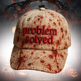 PROBLEM SOLVED Embroidery Bloody Hat