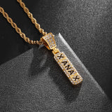 CZ Xanax Necklace