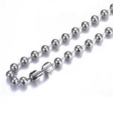 5pcs/lot 1.2mm-10mm Stainless Steel Ball Chain