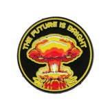 The Future is Bright Enamel Pin