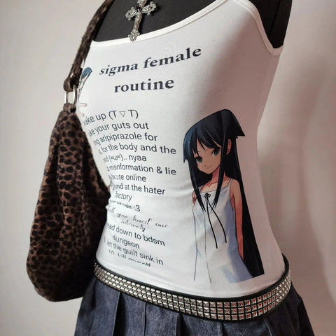 Sigma Female Routine Top