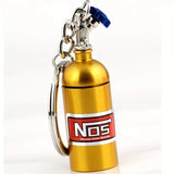 Nitrogen Bottle NOS Keychain