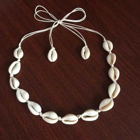 Organic Puka Shell Necklace
