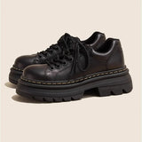 Low Top Leather Boots
