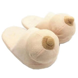 Pee Pee Plush Flat Slippers