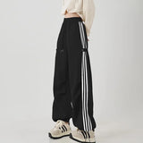 Striped Wide Leg Sweatpants