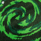 Rick And Morty Green Portal Tufted Rug