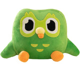 30cm Green Duolingo Owl Plushie Pillow
