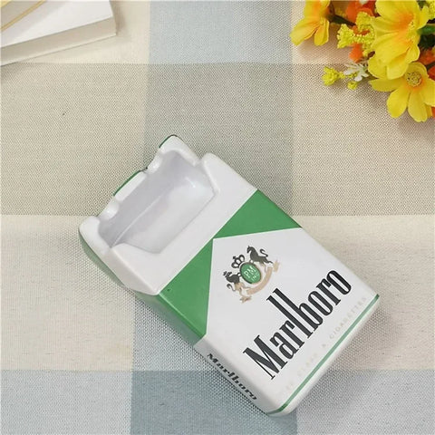 Marlboro Cigarette Ceramic Ashtray