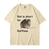 Rat Is Short for Ratthew Tee