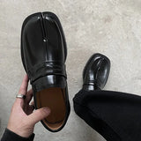 Patent Leather Unisex Tabi Loafers