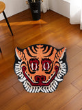 Tibetan Tiger Face Tufted Rug