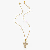 CZ Diamond Cross Chain