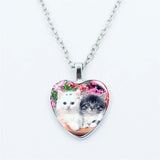 Kitten Heart Necklace