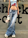 American Vintage Y2k Baggy Low Rise Denim Pants