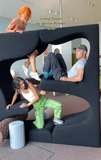 Modern Human Cat Tower Modular 3 Level Sofa
