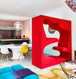 Modern Human Cat Tower Modular 3 Level Sofa