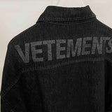 VETEMENTS Oversized Denim Jacket