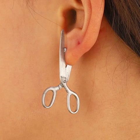 Scissors Earring