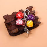 Dice Charms Keychain